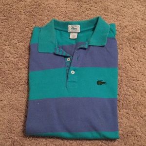80s style Lacoste polo
